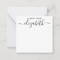 Simple Modern manuscrit Une Note Du Nom De Script