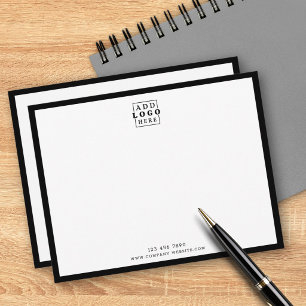 Carte De Correspondance Société de logo d'entreprise personnalisé Contact