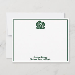 Carte De Correspondance Société immobilière Green Forest House