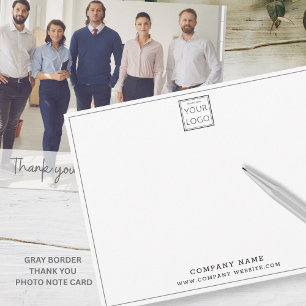 Carte De Correspondance Société nom de logo d'entreprise personnalisé Phot
