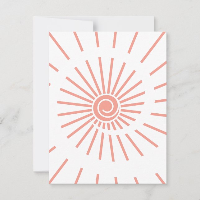 Carte De Correspondance Soleil 10 (Devant)