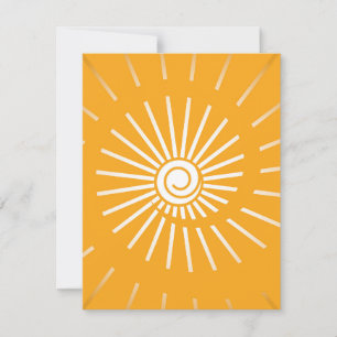 Carte De Correspondance Soleil 2