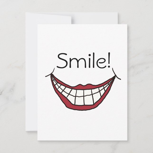 Carte De Correspondance Souriez ! (Devant)