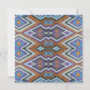 Carte De Correspondance Southwestern Bead Art