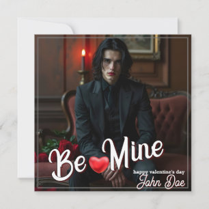 Carte De Correspondance Soyez Mienne – Portrait d'Art de la Saint-Valentin