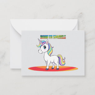 Carte De Correspondance Sparkle Squad Leader