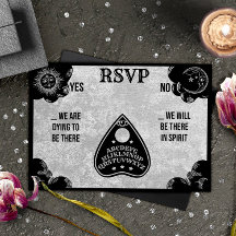 Spirit Board Gothique, Automne & Halloween Mariage