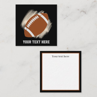Carte De Correspondance Sports de football sympas ajouter du texte