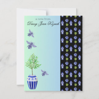 Carte De Correspondance Springtime dans les notes plats de Buckleberry