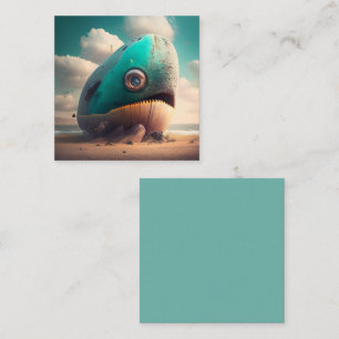 Carte De Correspondance Strange Whale