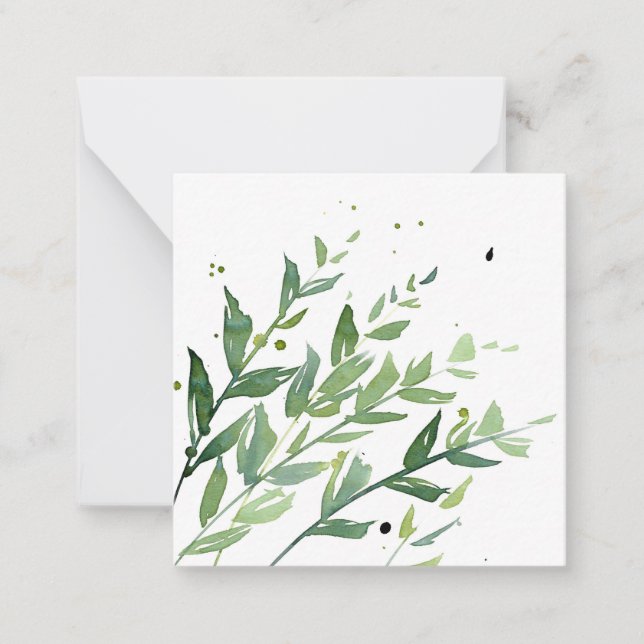 Carte De Correspondance 'Swaying 2' (Devant)