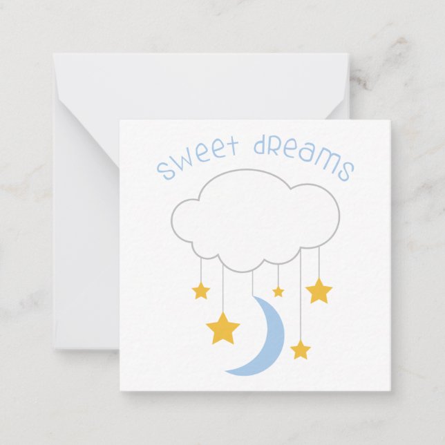 Carte De Correspondance Sweet Dreams (Devant)