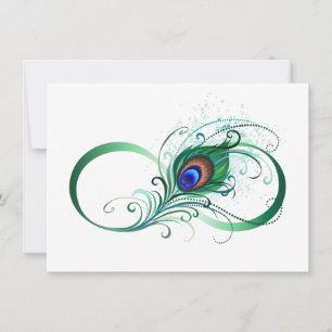 Carte De Correspondance Symbole de l'Infinity