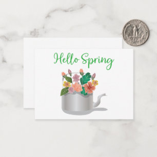 Carte De Correspondance Symbole printemps
