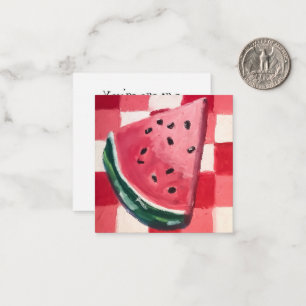 Carte De Correspondance T’es Un Melon Rare