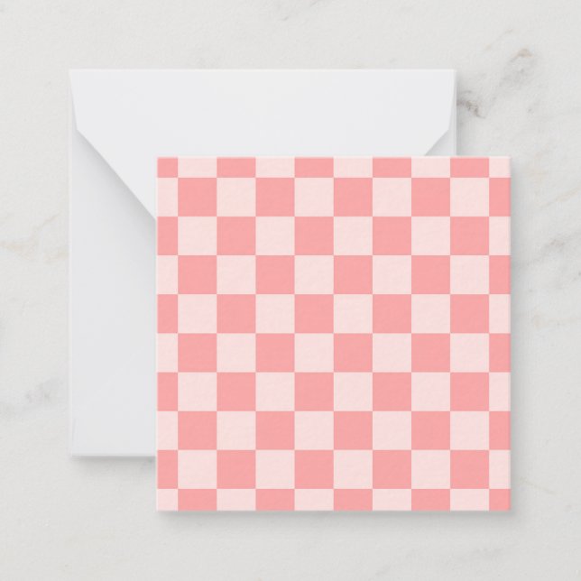 Carte De Correspondance Tableau de bord rose (Devant)