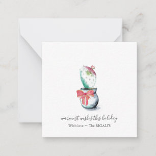 Carte De Correspondance Tags cadeau de Noël unique Mini avec enveloppes