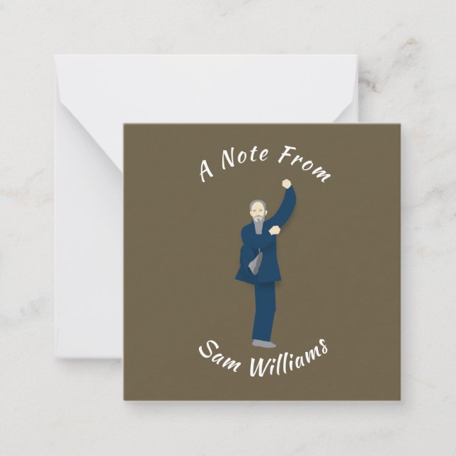 Carte De Correspondance Tai Chi (Devant)