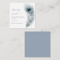 TAILLE MINI | Peacock Mariage Merci