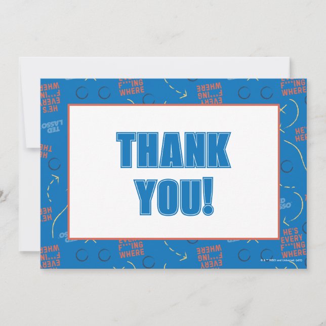 Carte De Correspondance Ted Lasso | Le Pacte solennel de here He's (Devant)