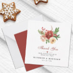 Carte De Correspondance Terracotta Pine Florale Bough Mariage Merci<br><div class="desc">Carte de remerciements Mariage de la poupée de Noël en terre cuite. Express combien vous êtes reconnaissants à vos amis et votre famille qui ont fait de votre mariage un spécial supplémentaire avec ce magnifique carte de remerciements photo mariage. Tous les textes sont pré-arrangés pour que vous personnalisiez facilement et...</div>
