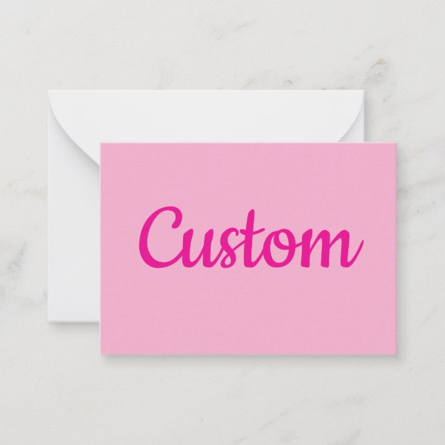 Carte De Correspondance Texte personnalisable cool (Devant)