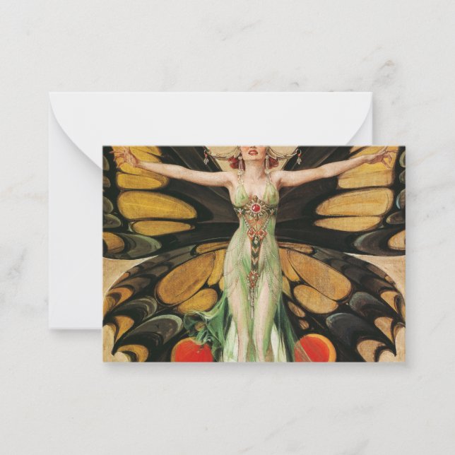 Carte De Correspondance The Flapper, 1922 par Joseph Christian Leyendecker (Devant)