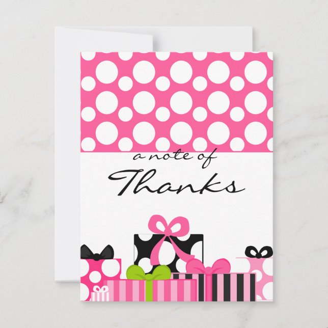 Carte De Correspondance The Impossible Mariage Stack merci note no 5 (Devant)