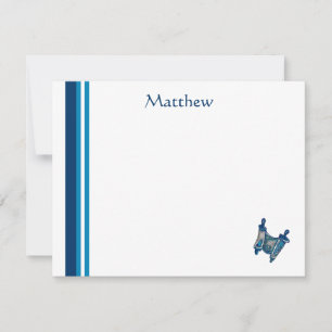 Carte De Correspondance Torah Classic Merci note