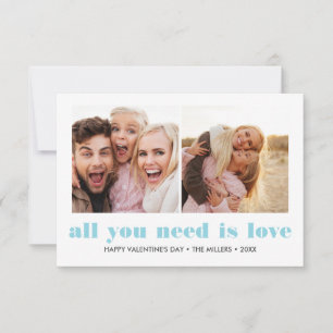 Carte De Correspondance TOUT CE DONT VOUS AVEZ BESOIN EST L'AMOUR 2 Photo