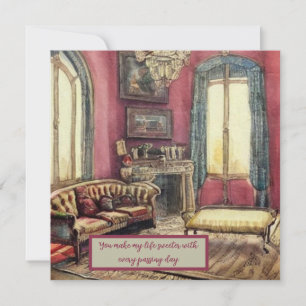 Carte De Correspondance Tu me rends ma vie plus douce