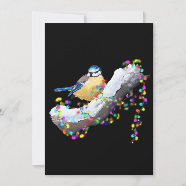 Carte De Correspondance Twinkle Twinkle Little Tit (Devant)