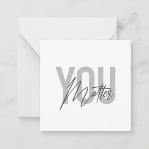 Carte De Correspondance Typographie urbaine moderne, simple, cool Vous ave