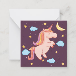 Carte De Correspondance Unicorne