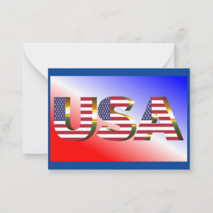 CARTE DE CORRESPONDANCE USA