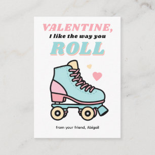 Carte De Correspondance Valentin, j'aime la façon dont tu roules