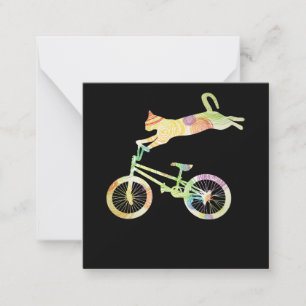 Carte De Correspondance Vélo vélo de chat - Votre collection de cadeaux