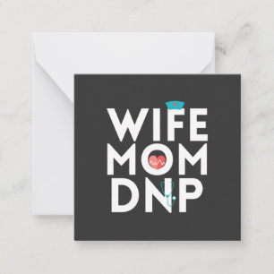 Carte De Correspondance Vie infirmière Infirmière Praticien Maman Femme