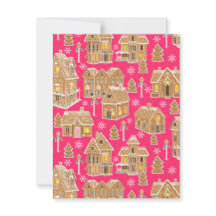 Village de pain d'épice de vacances