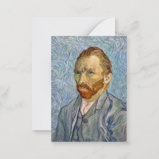 Carte De Correspondance Vincent Van Gogh - Autoportrait (Devant)