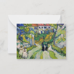 Carte De Correspondance Vincent van Gogh - Escalier à Auvers