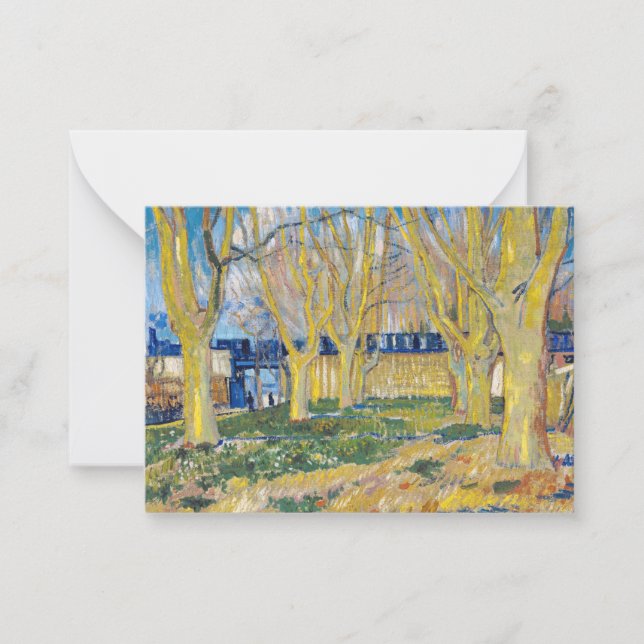Carte De Correspondance Vincent van Gogh - Le Train Bleu (Devant)