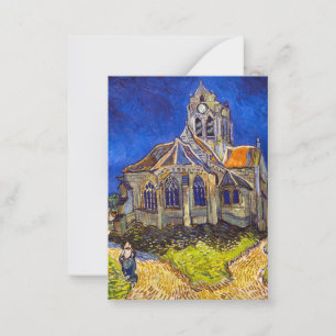 Carte De Correspondance Vincent van Gogh - L'église d'Auvers