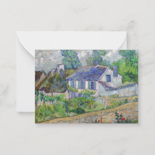 Carte De Correspondance Vincent van Gogh - Maisons à Auvers