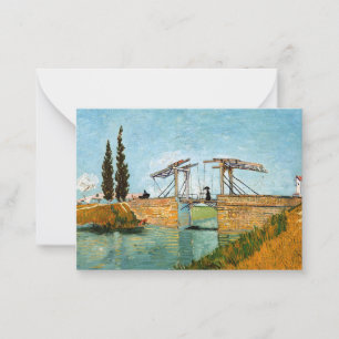 Carte De Correspondance Vincent van Gogh - Pont Langlois à Arles #3