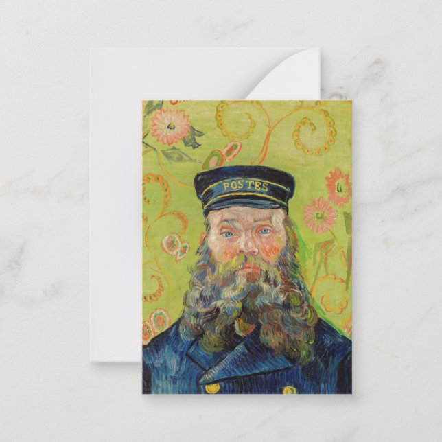 Carte De Correspondance Vincent Van Gogh - Postman Joseph Roulin (Devant)