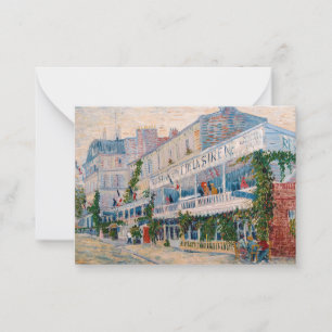 Carte De Correspondance Vincent van Gogh - Restaurant de la Sirène