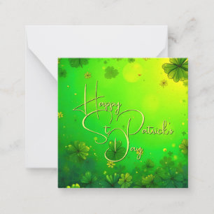 Carte De Correspondance Vœux de joyeuse Saint-Patrick