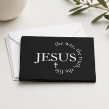 voie de Jésus, vérité, vie Jean 14:6 Croix