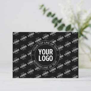 Carte De Correspondance Votre logo et votre texte personnalisable avec Mot